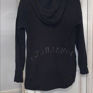 Black Lululemon Hooded sweatshirt
